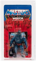 "MASTERS OF THE UNIVERSE - WEBSTOR" SERIES 3/12 BACK CAS U85.