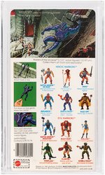 "MASTERS OF THE UNIVERSE - WEBSTOR" SERIES 3/12 BACK CAS U85.