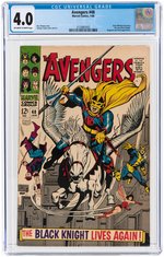 AVENGERS #48 JANUARY 1968 CGC 4.0 VG (FIRST NEW BLACK KNIGHT).