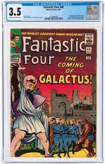 "FANTASTIC FOUR" #48 MARCH 1966 CGC 3.5 VG- (FIRST SILVER SURFER & GALACTUS).