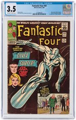 "FANTASTIC FOUR" #50 MAY 1966 CGC 3.5 VG-.