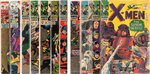 "X-MEN" SILVER AGE LOT OF 13 ISSUES.