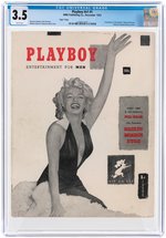 "PLAYBOY" VOL. 1 #1 DECEMBER 1953 CGC 3.5 VG- (FEATURING MARILYN MONROE).