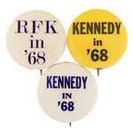 RFK DATED "IN '68" TRIO.