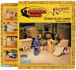 "THE ADVENTURES OF INDIANA JONES IN RAIDERS OF THE LOST ARK - STREETS OF CAIRO" FACTORY-SEALED SET.