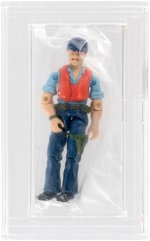 "G.I. JOE - CUTTER - HOVERCRAFT PILOT" SERIES 3 "FINAL ENGINEERING PILOT" FIGURE CAS 85+.