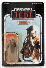 "STAR WARS: RETURN OF THE JEDI" 4-LOM 65 BACK-A CARD.