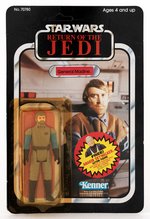 "STAR WARS: RETURN OF THE JEDI" GENERAL MADINE 77 BACK-B CARD.