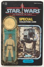 "STAR WARS: POWER OF THE FORCE" AT-ST DRIVER 92 BACK CARD.