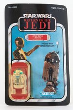 "STAR WARS: RETURN OF THE JEDI" R2-D2 WITH SENSORSCOPE 65 BACK-A CARD.