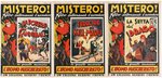 THE PHANTOM ITALIAN "MISTERO!" COMIC BOOK LOT.