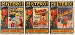 THE PHANTOM ITALIAN "MISTERO!" COMIC BOOK LOT.