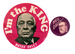 ANTI MAYOR DALEY 1968 PAIR.