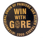 LABOR FOR GORE 3" LITHO BUTTON.