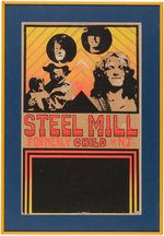 BRUCE SPRINGSTEEN "STEEL MILL" RARE EARLY CAREER CONCERT POSTER.