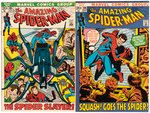 "AMAZING SPIDER-MAN" BRONZE AGE LOT OF 34 ISSUES.