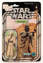 "STAR WARS" SAND PEOPLE 12 BACK-B CARDED ACTION FIGURE.