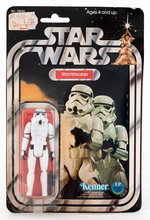 "STAR WARS" STORMTROOPER 12 BACK-B CARDED ACTION FIGURE.