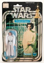 "STAR WARS" PRINCESS LEIA 12 BACK-A CARDED ACTION FIGURE.