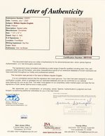 "WM. H. ENGLISH" SIGNED 1842 INDIANA HOUSE OF REPRESENTATIVES LETTER.