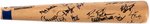 1993 TEXAS RANGERS TEAM-SIGNED BASEBALL BAT.