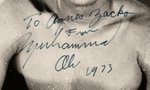 MUHAMMAD ALI SIGNED PHOTO.