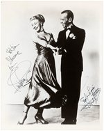 FRED ASTAIRE AND GINGER ROGERS SIGNED PHOTO.