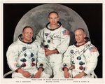 APOLLO 11 CREW-SIGNED PHOTO.