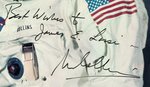 APOLLO 11 CREW-SIGNED PHOTO SET.