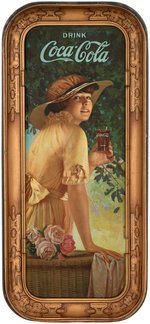 “DRINK COCA-COLA” 1916 ELAINE SERVING TRAY.