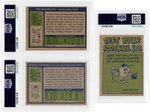 1972 TOPPS FOOTBALL COMPLETE SET 1-361 W/PSA GRADED KEYS.