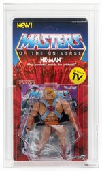 "MASTERS OF THE UNIVERSE - HE-MAN - MOST POWERFUL MAN IN THE UNIVERSE" SUPER 7 CAS 85+.