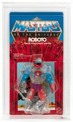 "MASTERS OF THE UNIVERSE - ROBOTO" SERIES 4/12 BACK CAS 75+.