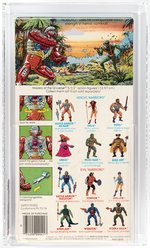 "MASTERS OF THE UNIVERSE - ROBOTO" SERIES 4/12 BACK CAS 75+.