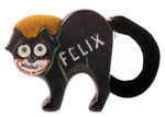 "FELIX" THE CAT CERAMIC PIN CUSHION/TAPE MEASURE SOUVENIR.