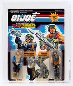 "G.I. JOE BATTLE FORCE 2000 - KNOCKDOWN & DODGER" SERIES 6/34 BACK CAS Y 85.