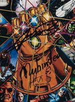 "INFINITY GAUNTLET" #1 JULY 1991 CGC 9.6 NM+ SIGNATURE SERIES WITH SKETCH.