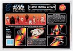 "STAR WARS: THE POWER OF THE FORCE - CLASSIC EDITION FOUR PACK" CAS 80+.