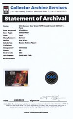 "STAR WARS: THE POWER OF THE FORCE - CLASSIC EDITION FOUR PACK" CAS 80+.