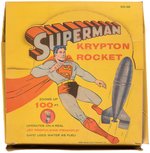 "SUPERMAN KRYPTON ROCKET" BOXED SET.