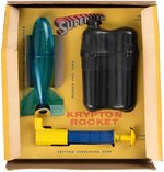 "SUPERMAN KRYPTON ROCKET" BOXED SET.