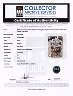 "STAR WARS: ORIGINAL TRILOGY COLLECTION - HAN SOLO" QC SAMPLE CAS 75.