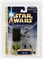 "STAR WARS: SAGA SERIES ROTJ - HAN SOLO ENDOR STRIKE" QC SAMPLE CAS 75.