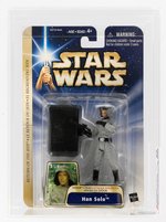 "STAR WARS: SAGA SERIES ROTJ - HAN SOLO ENDOR STRIKE" CANADIAN QC SAMPLE CAS 75.