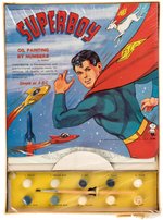 "SUPERBOY OIL PAINTING BY NUMBERS" FACTORY-SEALED SET.