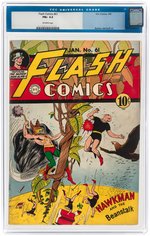 "FLASH COMICS" #61 JANUARY 1945 CGC 6.5 FINE+.