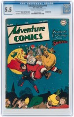 "ADVENTURE COMICS" #113 FEBRUARY 1947 CGC 5.5 FINE-.