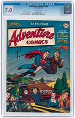 "ADVENTURE COMICS" #160 JANUARY 1951 CGC 7.0 FINE/VF.