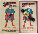 "SUPERMAN" BOXED NEW HAVEN WRIST WATCH.