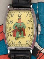 "SUPERMAN" BOXED NEW HAVEN WRIST WATCH.